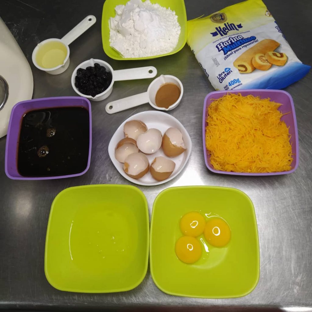 Ponquecitos de auyama sin gluten hechos con Kelín