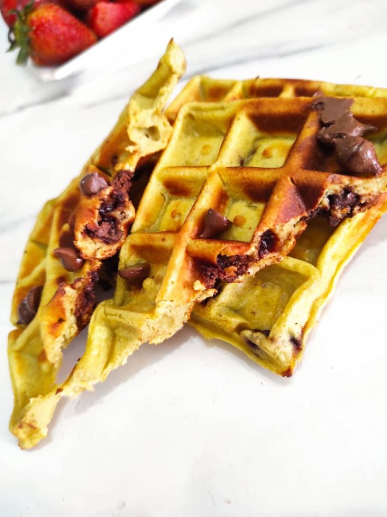 WAFFLES DE PLÁTANO