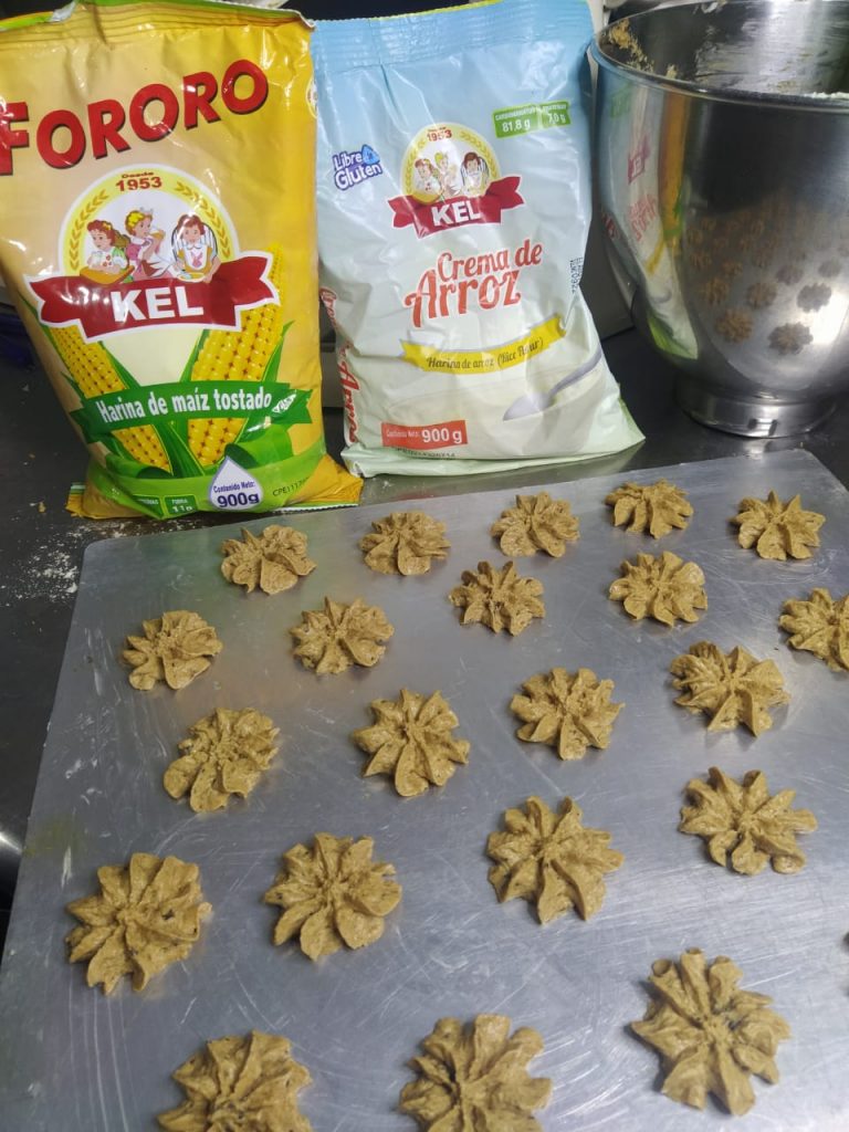 Galletas hechas con Fororo KEL y Crema de Arroz KEL