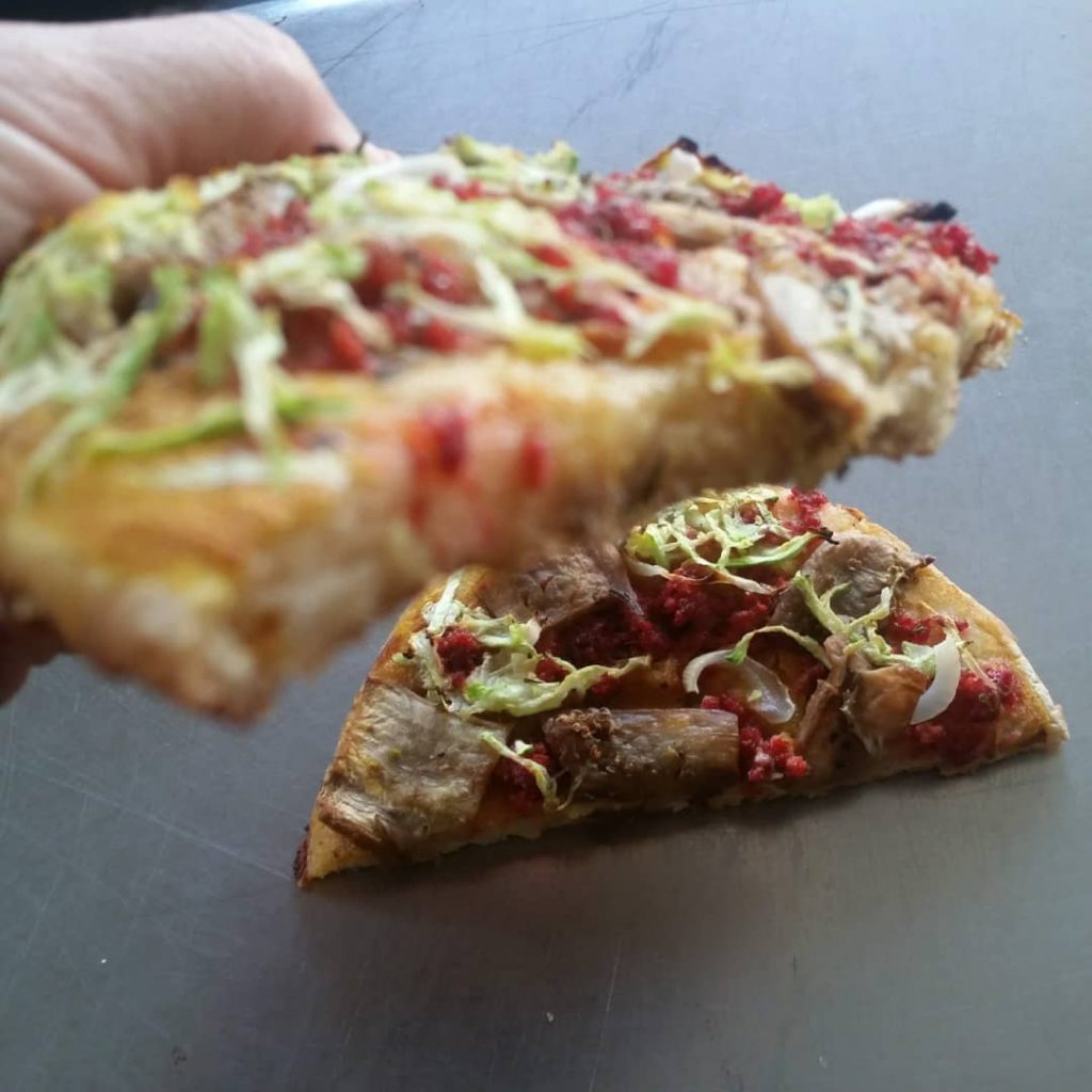 PIZZA SIN HUEVO Y SIN GLUTEN INDUSTRIAS KEL