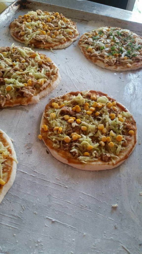 PIZZA SIN HUEVO Y SIN GLUTEN INDUSTRIAS KEL