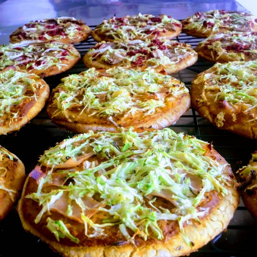 PIZZA SIN HUEVO Y SIN GLUTEN INDUSTRIAS KEL